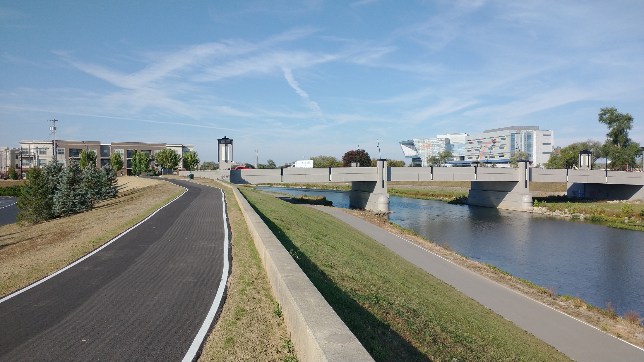 New Ramp to Webster Street | Miami Valley Bike Trails